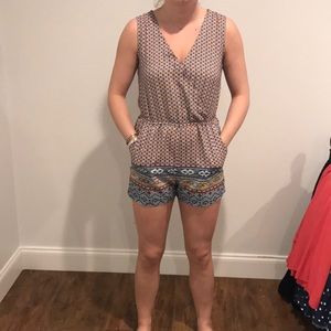 Multi Colored Romper